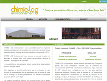 Tablet Screenshot of chimie-log.com